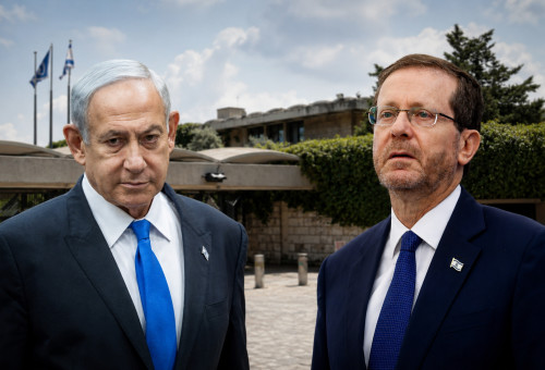 יצחק הרצוג, בנימין נתניהו (צילום: פלאש 90)