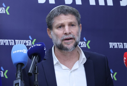 בצלאל סמוטריץ' (צילום: מארק ישראל סלם)