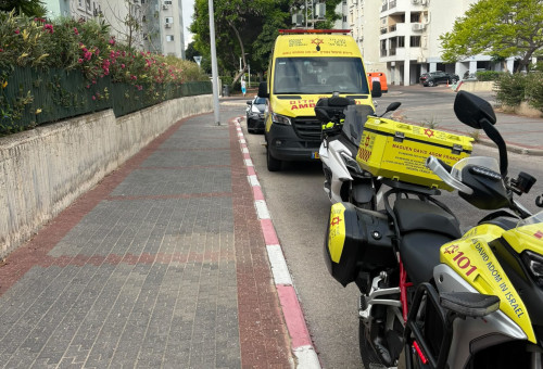 מזירת האירוע באשדוד (צילום: דוברות הצלה דרום)