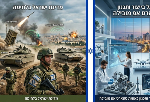 מעצמת ה-Defense Tech (צילום: AI,ד"ר איתן לסרי)