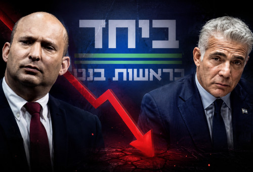 יאיר לפיד, נפתלי בנט (צילום: פלאש 90)