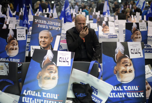 שלטים של הליכוד ב-2020 (צילום: גילי יערי, פלאש 90)