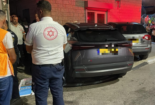 אירוע אלימות בצפון (צילום: תיעוד מבצעי מד"א)
