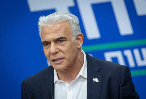 יאיר לפיד (צילום: יונתן זינדל פלאש 90)