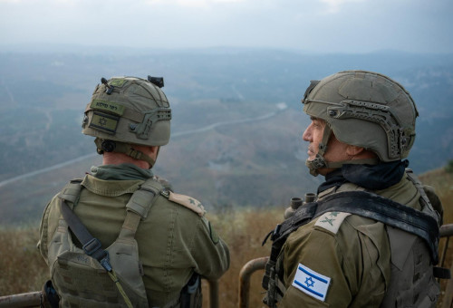 אייל זמיר ברכס הבופור (צילום: דובר צה"ל)