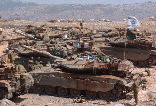 מלחמת לבנון השנייה (צילום: ראובן קסטרו)