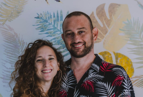 עדי ואלון שטרן (צילום: yotam jacob)