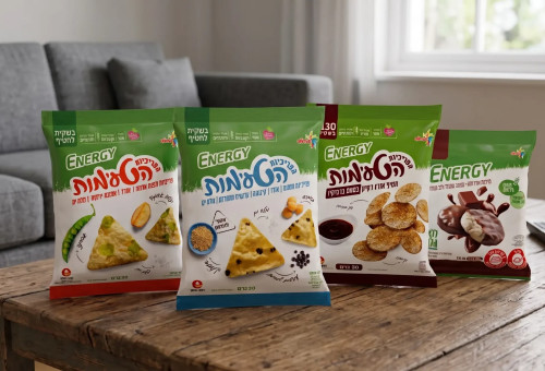 חטיפי פריכיות טעימות (צילום: AI)