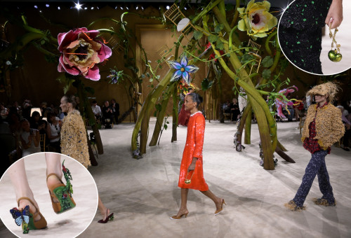 תצוגת ההוט קוטור של שאנל בפריז 26 (צילום: Kristy Sparow/Getty Images, Peter White/Getty Images)