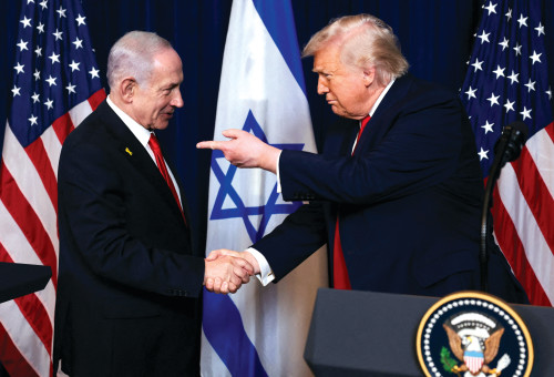 דונלד טראמפ, בנימין נתניהו (צילום: רויטרס)