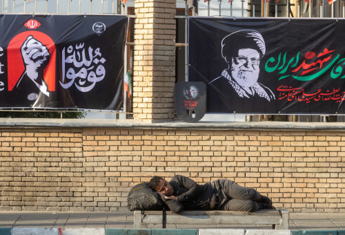 עוני באיראן (צילום: Majid Saeedi/Getty Images)