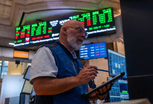 וול סטריט (צילום: gettyimages)