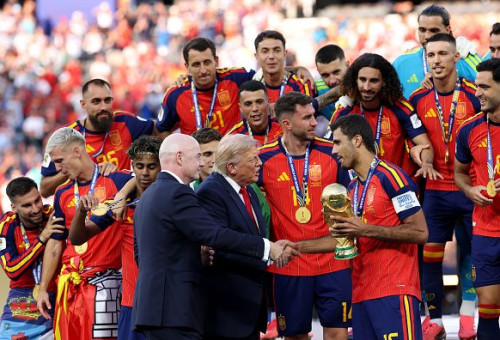 רודרי, ג'אני אינפנטינו, דונלד טראמפ (צילום: Getty images)