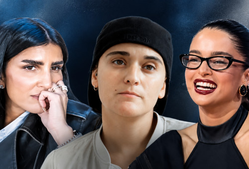 נועה קירל, אמילי דמארי, עינב בובליל (צילום: צילום מסך רשת 13, צילום מסך קשת 12, צילום מסך הוט)