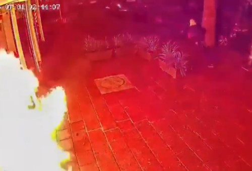 הצטט בית הקפה "בנדיטה" ברמת גן (צילום: צילום מסך מתוך X (לשעבר טוויטר))