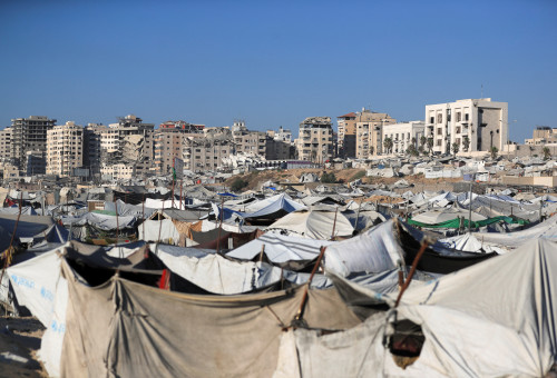 רצועת עזה (צילום: REUTERS/Dawoud Abu Alkas)