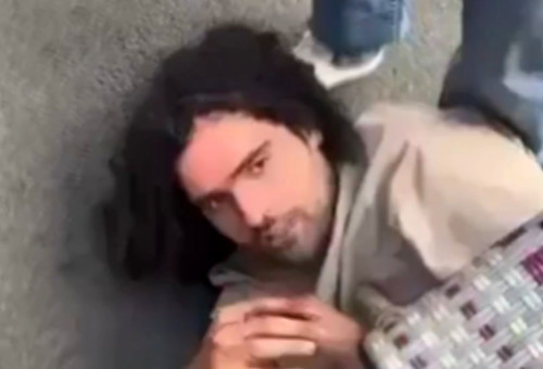 הדוקר בפריז לאחר שנוטרל (צילום: שימוש לפי סעיף 27א',צילום מסך, רשת X)