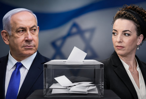 עידית סילמן ובנימין נתניהו (צילום: איור: מעריב אונליין)