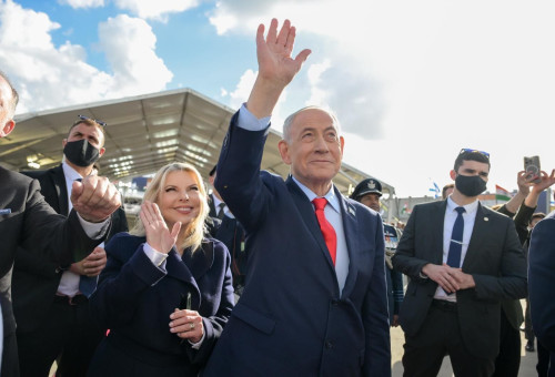 בנימין ושרה נתניהו (צילום: מעיין טואף, לע״מ / שרה נתניהו)