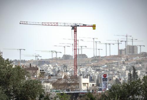 בנייה בירושלים (צילום: יונתן זינדל פלאש 90)