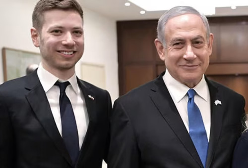 בנימין נתניהו, יאיר נתניהו  (צילום: רויטרס)