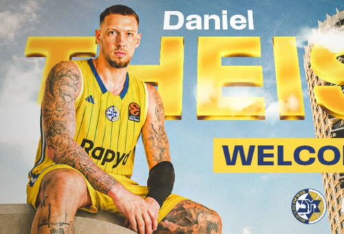 דניאל תייס שחקן מכבי תל אביב (צילום: אתר רשמי, דניאל תייס)