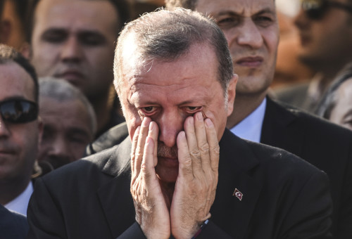 ארדואן (צילום: BULENT KILIC/AFP via Getty Images)