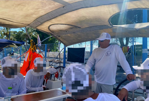 פעילות שיקום ימי לפצועי צה"ל (צילום: עמותת בוחרים בחיים)