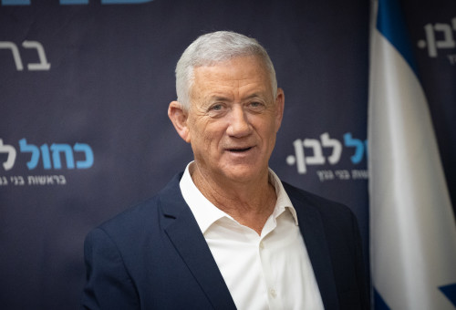 בני גנץ (צילום: יונתן זינדל פלאש 90)