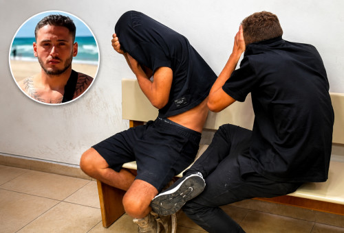 החשודים בפרשת אלדר דיין (צילום: דוברות המשטרה,הודיה רן, וואלה)