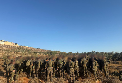 כוחות צה"ל באיו"ש (צילום: דובר צה"ל)