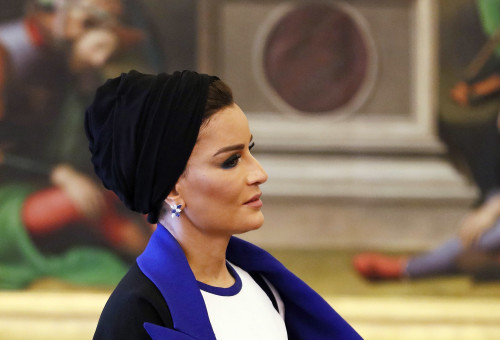 שייח'ה מוזא (צילום: Vatican Pool.GettyImages)