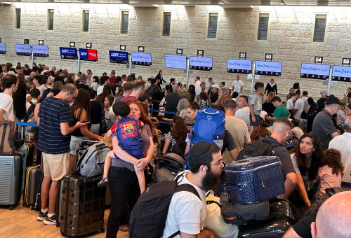 נתב"ג היום (צילום: אבשלום ששוני)