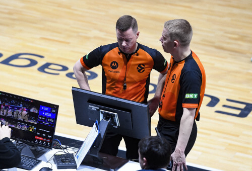 שופטי יורוליג (צילום: Eurasia Sport Images / Contributor)