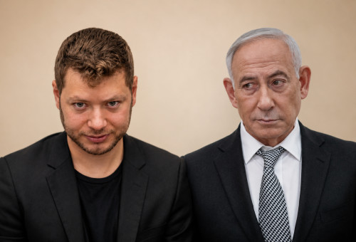 בנימין נתניהו, יאיר נתניהו (צילום: יונתן זינדל, פלאש 90,חיים גולדברג, פלאש 90)