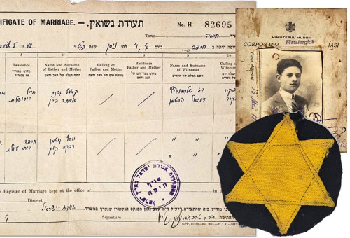 טלאי צהוב כמעט נמכר לאספן פרטי - ואז הגיע פסק הדין (צילום: יוסף הריש)