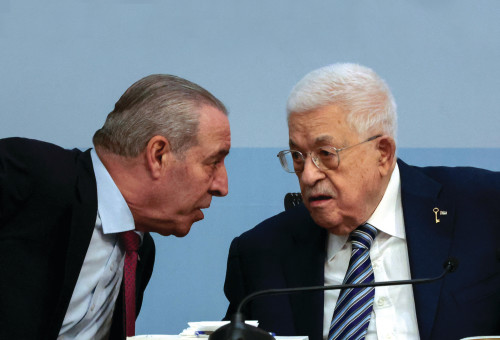 אבו מאזן וחוסיין אל שייח  (צילום: רויטרס)