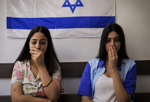 אגם צרפי ושילת חוטה (צילום: מארק ישראל סלם,עיבוד מחשב: מעריב אונליין)