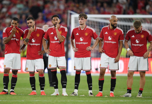 שחקני מנצ'סטר יונייטד (צילום: GettyImages, Charles McQuillan)