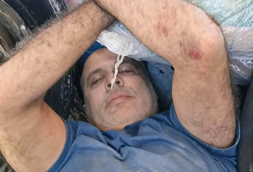 בכיר חמאס שנעצר בעזה (צילום: רשתות ערביות)