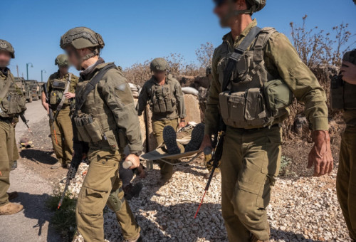 חיילי צה"ל בתרגיל צבאי במרחב רמת הגולן (צילום: דובר צה"ל)