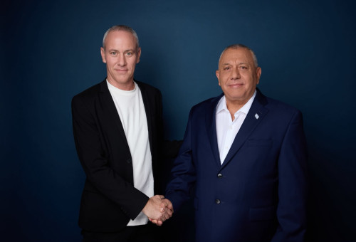 חילי טרופר וגדי איזנקוט (צילום: יהב טרודלר)