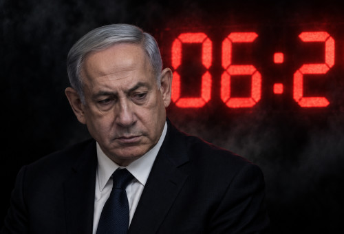 בנימין נתניהו, 6:29 (צילום: בינה מלאכותית)