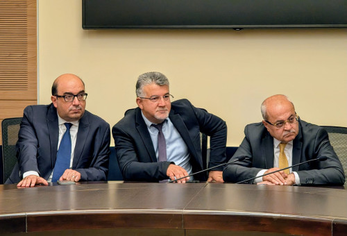 אחמד טיבי, יוסף ג'אברין וסאמי אבו שחאדה (צילום: הרשימה המשותפת)