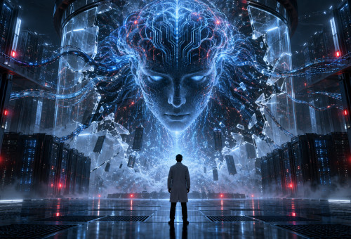 בינה מלאכותית, יביא לסוף האנושות? (צילום: AI)