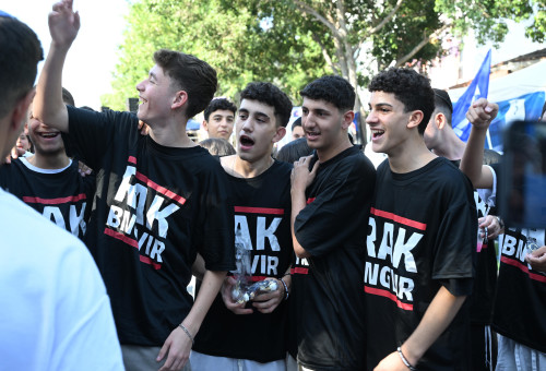 פעילי עוצמה יהודית (צילום: אבשלום ששוני)