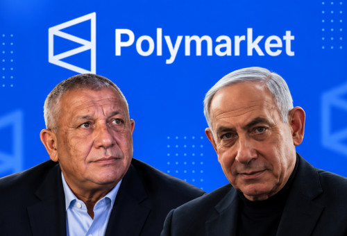 בנימין נתניהו, גדי איזנקוט, פולימרקט (צילום: בינה מלאכותית)