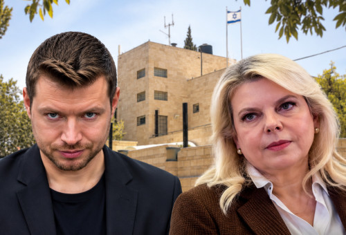 יאיר נתניהו, שרה נתניהו  (צילום: פלאש 90,יונתן זינדל פלאש 90, REUTERS/Evelyn Hockstein)