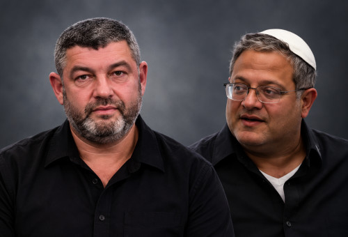 איתמר בן גביר, עופר וינטר (צילום: פלאש 90)