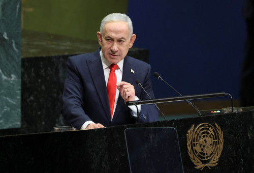 בנימין נתניהו (צילום: REUTERS/Caitlin Ochs)